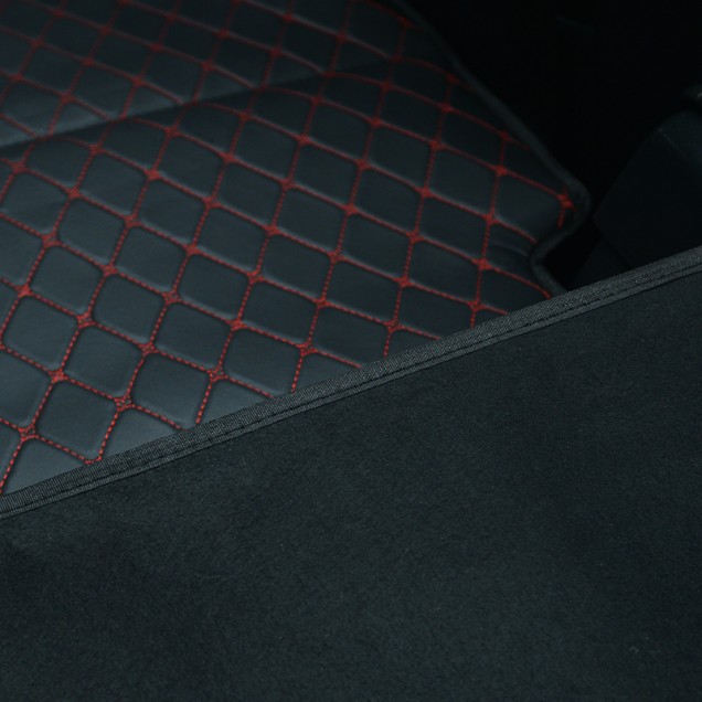 Universal Diamond Car Bed - Non-Inflatable Black and Red Stitching Luxury Leather Diamond Car Bed Mattress Factory Universal Diamond Car Bed - Non-Inflatable Black and Red Stitching Luxury Leather Diamond Car Bed Mattress Factory