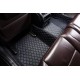 Black and Blue Stitching Luxury Leather Diamond Car Mats Factory Black and Blue Stitching Luxury Leather Diamond Car Mats Factory