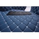 Blue Luxury Leather Diamond Car Floor Mats Factory Blue Luxury Leather Diamond Car Floor Mats Factory