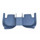 Blue Luxury Leather Diamond Car Floor Mats Factory Blue Luxury Leather Diamond Car Floor Mats Factory