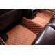 Brown Luxury Leather Diamond Car Floor Mats Factory Brown Luxury Leather Diamond Car Floor Mats Factory