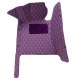 Purple Luxury Leather Diamond Car Floor Mats Factory Purple Luxury Leather Diamond Car Floor Mats Factory