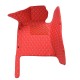 Red Luxury Leather Diamond Car Floor Mats Factory Red Luxury Leather Diamond Car Floor Mats Factory