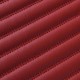 Maroon Luxury Leather Stripe Car Mats Factory Maroon Luxury Leather Stripe Car Mats Factory