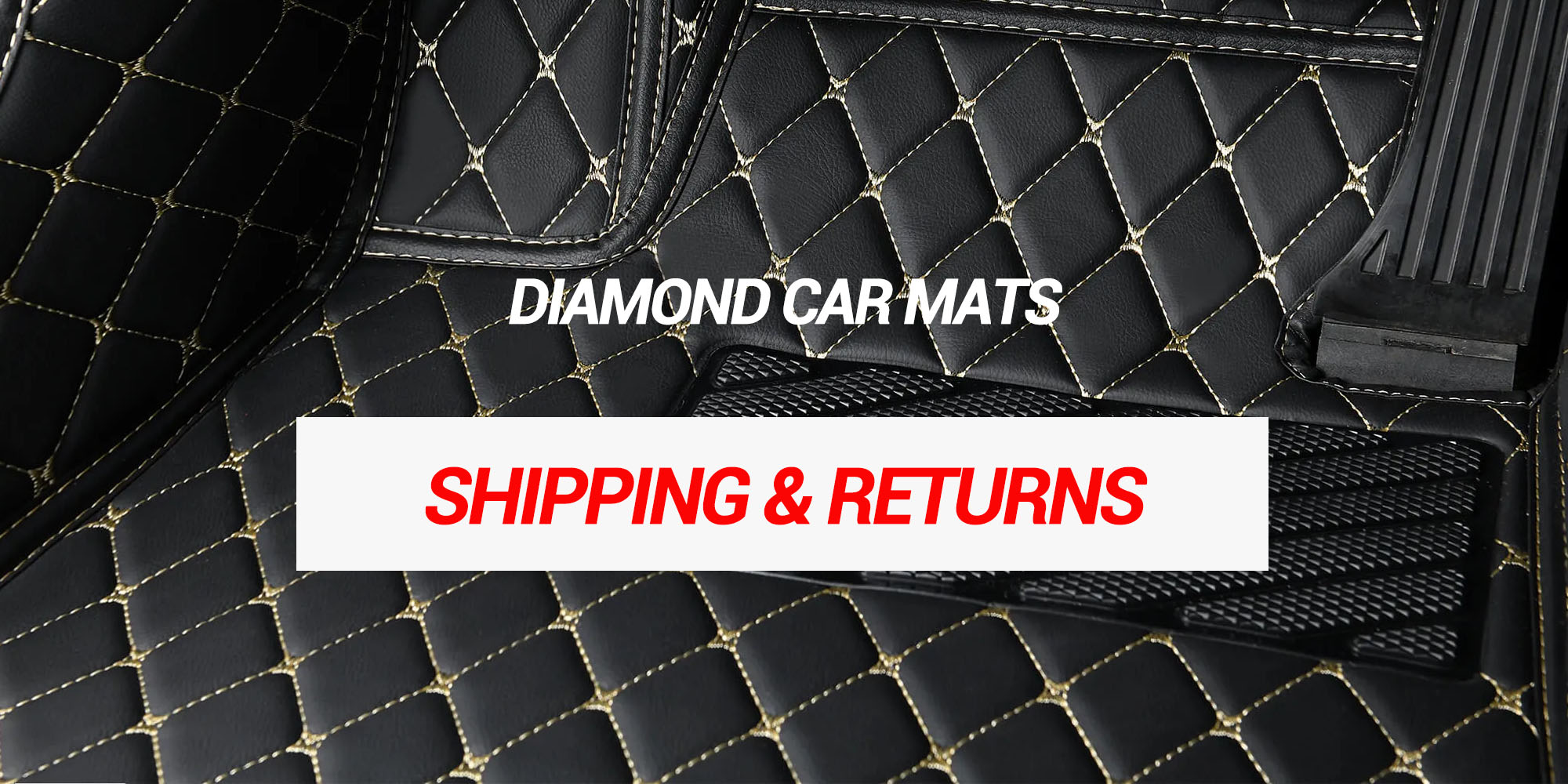 Diamond Stitch Mats Shipping & Returns